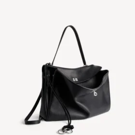 Grand sac à main Rodeo pour femme, noir