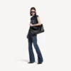 Grand sac à main Rodeo pour femme, noir