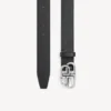 Grande ceinture BB pour homme, noire