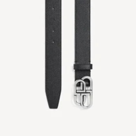 Grande ceinture BB pour homme, noire