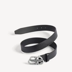 Grande ceinture BB pour homme, noire