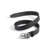 Grande ceinture BB pour homme, noire