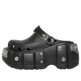 Hardcrocs Slide x Crocs « Nero Silver » 687398W1S8N1081