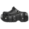 Hardcrocs Slide x Crocs « Nero Silver » 687398W1S8N1081