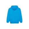 Haut à capuche à manches longues Balenciaga FW21 avec logo, bleu, pour homme 570811TIV557560