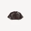 Haut ultra-court pour femme, couleur marron Haut ultra-court pour femme, couleur marron
