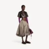 Haut ultra-court pour femme, couleur marron Haut ultra-court pour femme, couleur marron