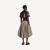 Haut ultra-court pour femme, couleur marron Haut ultra-court pour femme, couleur marron