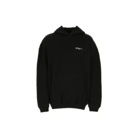 Homme Balenciaga SS21 Coton Grand sweat à capuche à manches longues Noir 620973TKV871070 Homme Balenciaga SS21 Coton Grand sweat à capuche à manches longues Noir 620973TKV871070