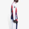 Homme Balenciaga SS21 Hockey Sports Mesh à manches longues Blanc 657105TKV248090