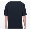 Homme Balenciaga Top Model Retro Knit Coupe ajustée Manches courtes Noir 612966TIV821000