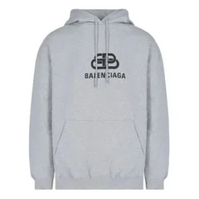 Homme, imprimé logo Balenciaga, gris 570811THV781300