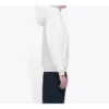 Hommes Balenciaga Logo créatif symbolique sur la poitrine, style rétro, blanc 570811TIV519040