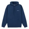 Hoodie Balenciaga pour homme, version ample, doublé polaire, manches longues, bleu 570811TJV854866