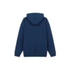 Hoodie Balenciaga pour homme, version ample, doublé polaire, manches longues, bleu 570811TJV854866
