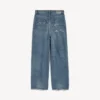 Jean baggy pour homme bleu foncé