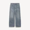 Jean baggy pour homme à motif « Denim Stitch » en bleu foncé