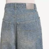 Jean baggy pour homme à motif « Denim Stitch » en bleu foncé