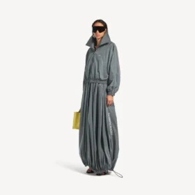 Jupe de survêtement « Balloon » pour femme, couleur gris éléphant