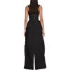 Jupe-pantalon Cargo « Black » 748599TKP271000