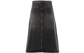 Jupe trapèze FW21 « Denim gris délavé » 646913TBP477767