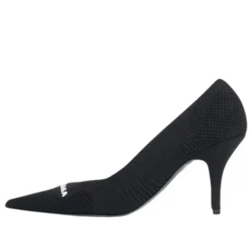 Knife 2.0 80 mm Pump « Tricot recyclé texturé noir et blanc » 671123W2CW11090