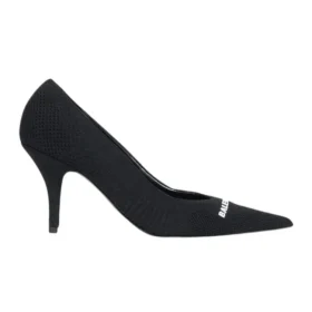 Knife 2.0 80 mm Pump « Tricot recyclé texturé noir et blanc » 671123W2CW11090