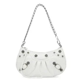 Le Cagole Mini-sac à main Le Cagole avec chaîne « Blanc » 6958141VG9Y9104