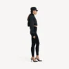 Leggings techwear pour femme, couleur noire