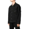 Location de vêtements Veste en Denim coupe carrée « Noir » 675206TEW051105