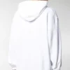 Logo imprimé blanc, modèle homme, blanc 570811TGV499000