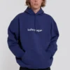 Logo imprimé « Copywrite » pour homme, bleu 570811TIV551195