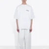 Logo imprimé, petit logo, homme, blanc, 620969TIV529040