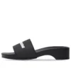 Logo Pool Clog Slides « Black Rubber » 707094W1S9M1090