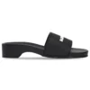 Logo Pool Clog Slides « Black Rubber » 707094W1S9M1090