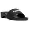 Logo Pool Clog Slides « Black Rubber » 707094W1S9M1090