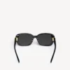 Lunettes de soleil Cosmo Square AF pour femme, noires