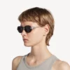 Lunettes de soleil Gossip Oval AF en argent/noir Lunettes de soleil Gossip Oval AF en argent/noir