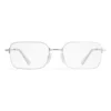 Lunettes de soleil Invisible Rectangle « Silver » 768058T00051402
