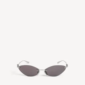 Lunettes de soleil Nano Cat pour femme, couleur argent