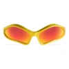Lunettes de soleil ovales Fennec « Yellow Red » 768054T00077037