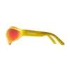 Lunettes de soleil ovales Fennec « Yellow Red » 768054T00077037