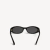 Lunettes de soleil ovales Nova pour femme, noires Lunettes de soleil ovales Nova pour femme, noires