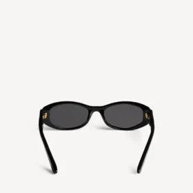 Lunettes de soleil ovales Nova pour femme, noires