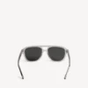 Lunettes de soleil Pilot pour homme, gris clair