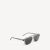 Lunettes de soleil Pilot pour homme, gris clair