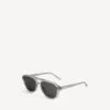Lunettes de soleil Pilot pour homme, gris clair