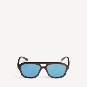 Lunettes de soleil Pilot pour homme, modèle de tous les jours, couleur havane caramel foncé