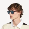 Lunettes de soleil Pilot pour homme, modèle de tous les jours, couleur havane caramel foncé Lunettes de soleil Pilot pour homme, modèle de tous les jours, couleur havane caramel foncé