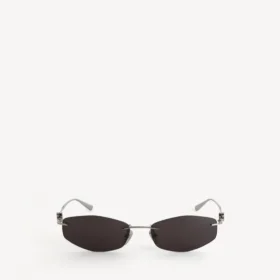 Lunettes de soleil pour femme Nano D-Frame en argent